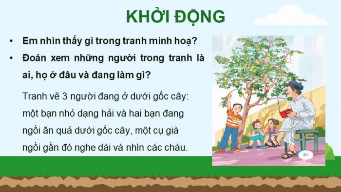 Giáo án điện tử Tiếng Việt 4 kết nối Bài 7 Đọc: Con muốn làm một cái cây