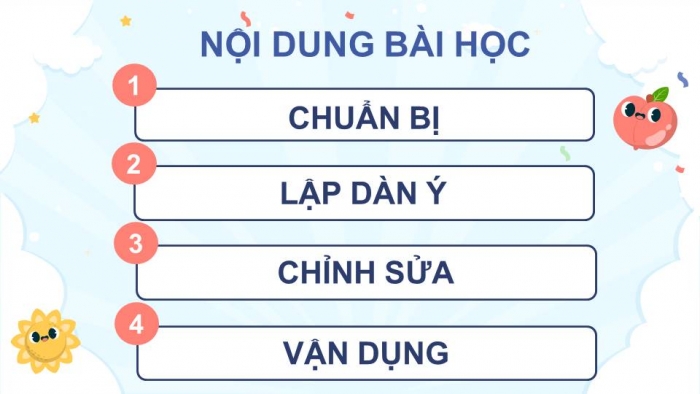 Giáo án điện tử Tiếng Việt 4 kết nối Bài 9 Viết: Lập dàn ý cho bài văn kể lại một câu chuyện