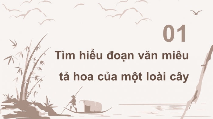 Giáo án điện tử Tiếng Việt 4 chân trời CĐ 6 Bài 3 Viết: Luyện tập viết đoạn văn cho bài văn miêu tả cây cối