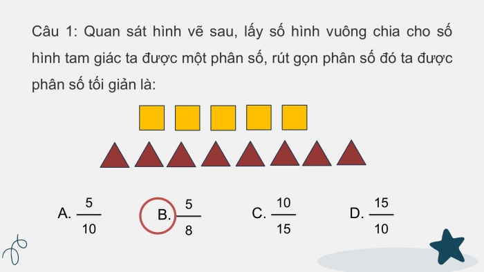 Giáo án điện tử Toán 4 kết nối Bài 57: Quy đồng mẫu số các phân số