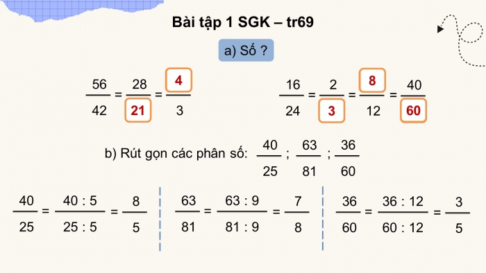 Giáo án điện tử Toán 4 kết nối Bài 59: Luyện tập chung