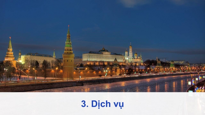 Giáo án điện tử Địa lí 11 cánh diều Bài 20: Kinh tế Liên bang Nga (Phần 2)