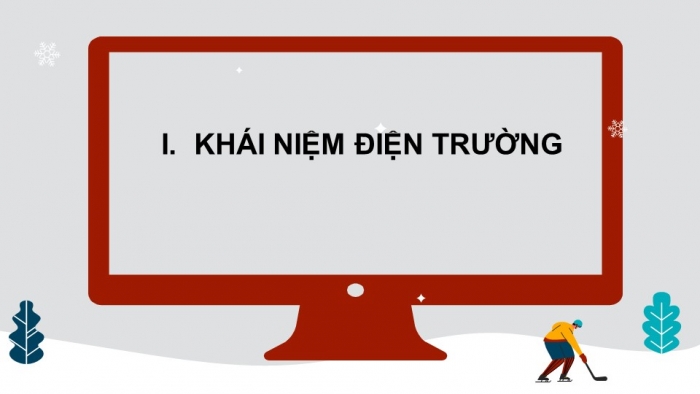 Giáo án điện tử Vật lí 11 cánh diều Chủ đề 3 Bài 2: Điện trường