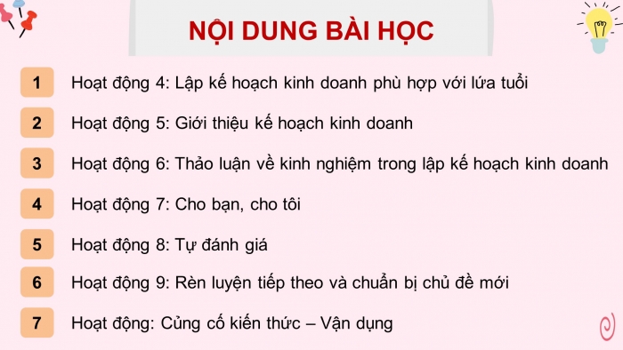 Giáo án điện tử HĐTN 8 chân trời (bản 1) Chủ đề 5 tuần 5 tuần 18: Nhiệm vụ 4, 5, 6, 7