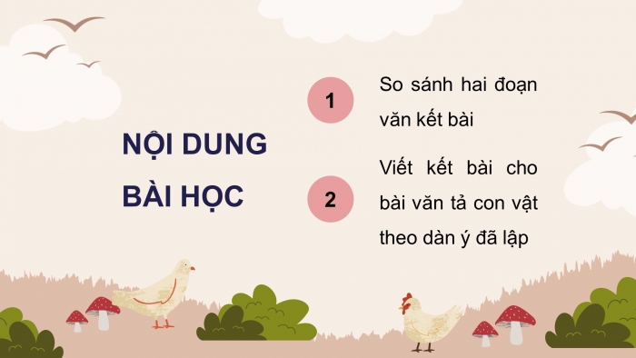 Giáo án điện tử Tiếng Việt 4 cánh diều Bài 13 Viết 3: Luyện tập tả con vật