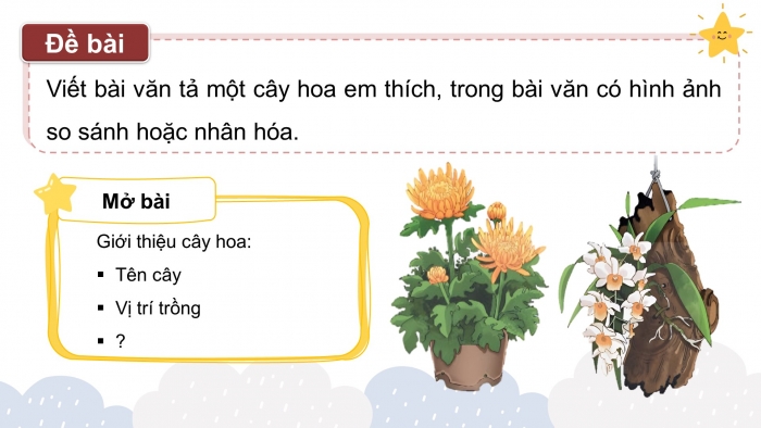 Giáo án điện tử Tiếng Việt 4 chân trời CĐ 6 Bài 4 Viết: Luyện tập viết đoạn văn miêu tả cây cối