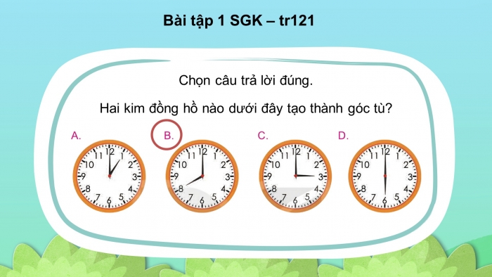 Giáo án điện tử Toán 4 kết nối Bài 35: Ôn tập hình học