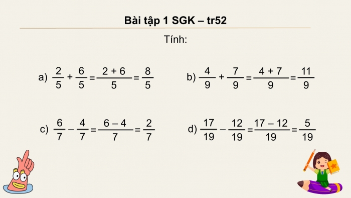 Giáo án điện tử Toán 4 cánh diều Bài 75: Luyện tập