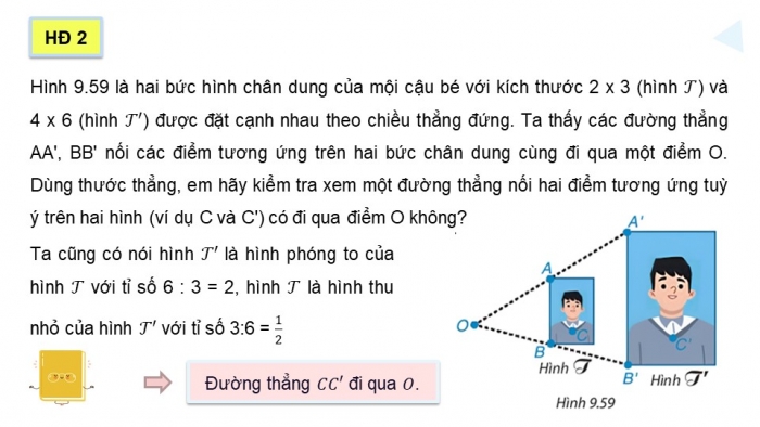 Giáo án điện tử Toán 8 kết nối Bài 37: Hình đồng dạng