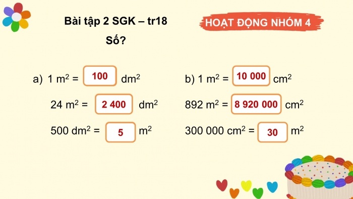 Giáo án điện tử Toán 4 chân trời Bài 48: Em làm được những gì?