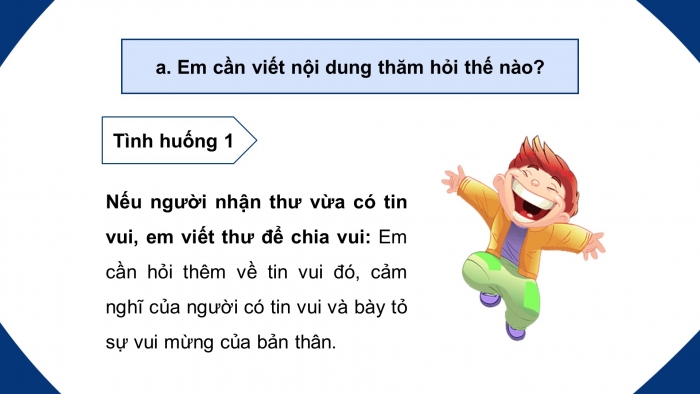 Giáo án điện tử Tiếng Việt 4 cánh diều Bài 11 Viết 2: Luyện tập viết thư thăm hỏi
