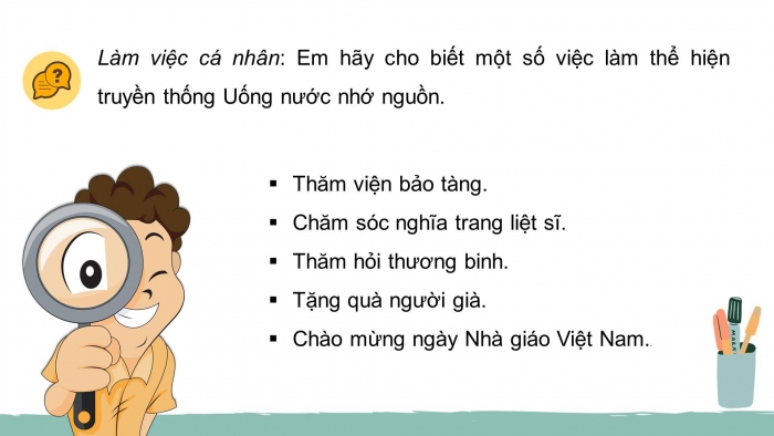 Giáo án điện tử Tiếng Việt 4 kết nối Bài 14 Viết: Lập dàn ý cho bài văn kể lại một sự việc