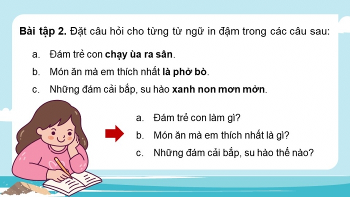 Giáo án điện tử Tiếng Việt 4 chân trời CĐ 5 Bài 3 Luyện từ và câu: Thành phần chính của câu