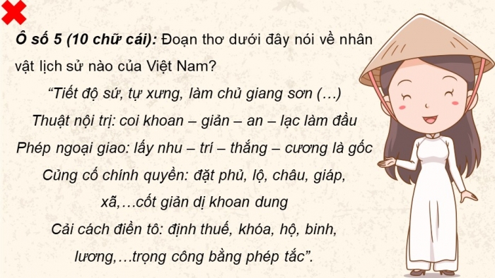 Giáo án điện tử Lịch sử 11 cánh diều Bài 8: Một số cuộc khởi nghĩa và chiến tranh giải phóng trong lịch sử Việt Nam (từ TK III TCN đến cuối TK XIX) (P1)