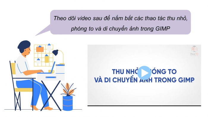 Giáo án điện tử Tin học ứng dụng 11 cánh diều Chủ đề E(ICT) Bài 1: Một số thao tác chỉnh sửa ảnh và hỗ trợ chỉnh sửa ảnh trong phần mềm GIMP