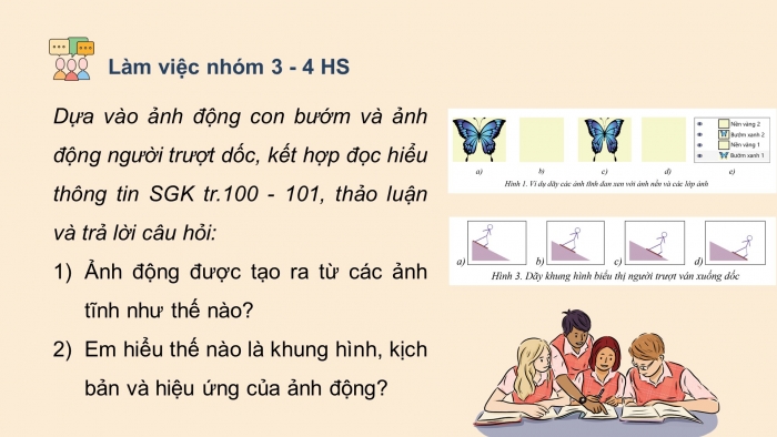 Giáo án điện tử Tin học ứng dụng 11 cánh diều Chủ đề E(ICT) Bài 3: Tạo ảnh động trong GIMP