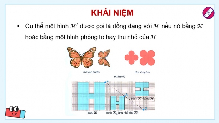 Giáo án điện tử Toán 8 kết nối Bài 37: Hình đồng dạng