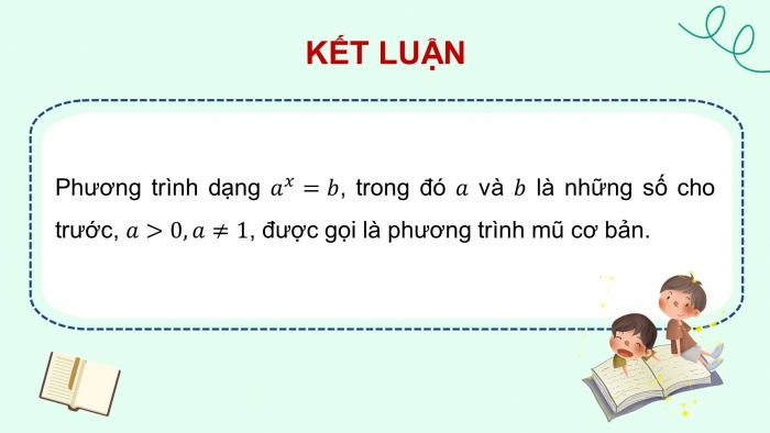 Giáo án điện tử Toán 11 chân trời Chương 6 Bài 4: Phương trình, bất phương trình mũ và lôgarit