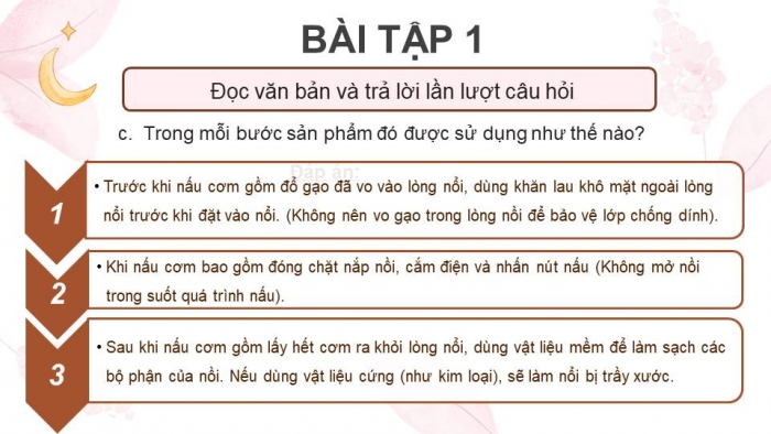 Giáo án điện tử Tiếng Việt 4 kết nối Bài 7 Viết: Viết hướng dẫn sử dụng một sản phẩm