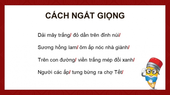 Giáo án điện tử Tiếng Việt 4 chân trời CĐ 6 Bài 7 Đọc: Chợ Tết