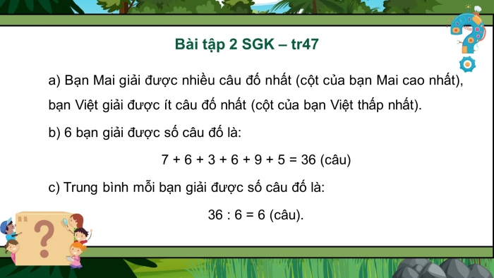 Giáo án điện tử Toán 4 kết nối Bài 52: Luyện tập chung