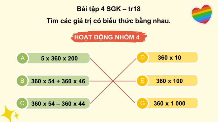 Giáo án điện tử Toán 4 chân trời Bài 48: Em làm được những gì?