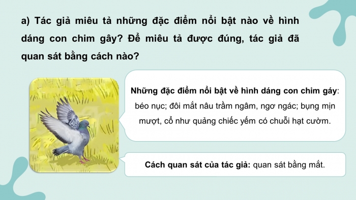 Giáo án điện tử Tiếng Việt 4 cánh diều Bài 12 Viết 3: Luyện tập tả con vật