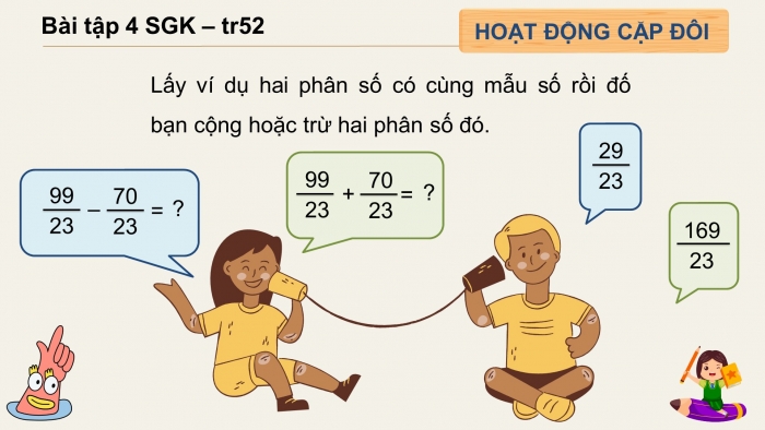 Giáo án điện tử Toán 4 cánh diều Bài 75: Luyện tập