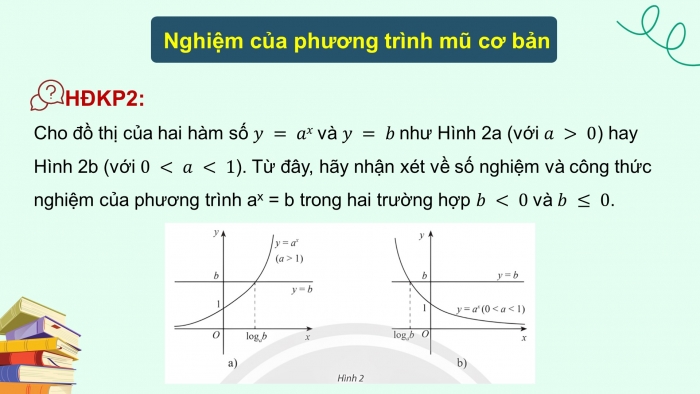 Giáo án điện tử Toán 11 chân trời Chương 6 Bài 4: Phương trình, bất phương trình mũ và lôgarit