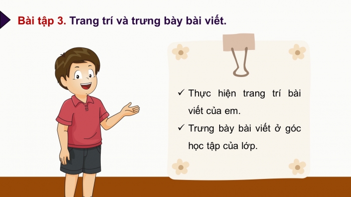 Giáo án điện tử Tiếng Việt 4 chân trời CĐ 6 Bài 7 Viết: Trả bài văn miêu tả cây cối