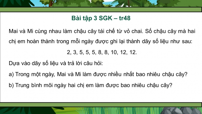 Giáo án điện tử Toán 4 kết nối Bài 52: Luyện tập chung