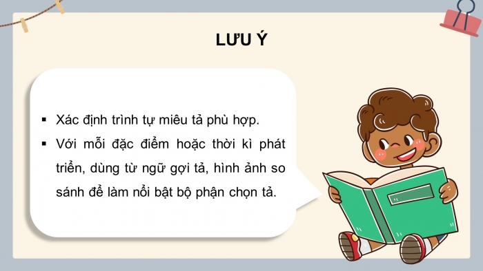 Giáo án điện tử Tiếng Việt 4 chân trời CĐ 5 Bài 3 Viết: Lập dàn ý cho bài văn miêu tả cây cối