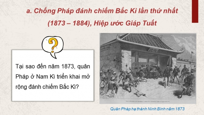 Giáo án điện tử Lịch sử 8 cánh diều Bài 16: Việt Nam nửa sau thế kỉ XIX (P2)