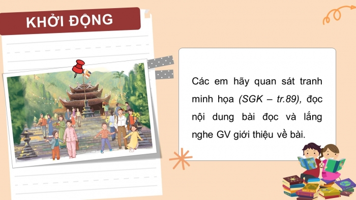 Giáo án điện tử Tiếng Việt 4 kết nối Bài 19 Đọc: Đi hội chùa Hương