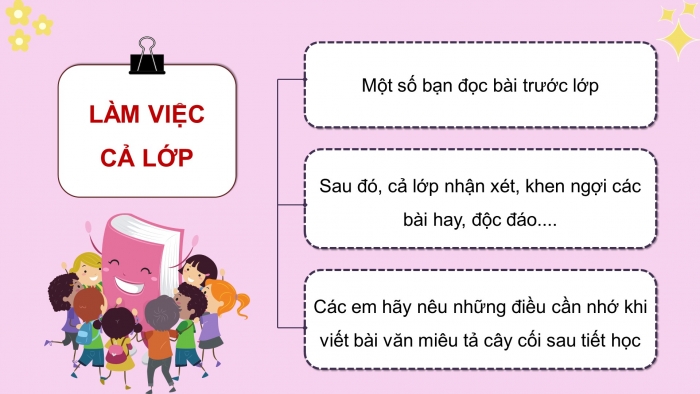 Giáo án điện tử Tiếng Việt 4 kết nối Bài 23 Viết: Viết bài văn miêu tả cây cối