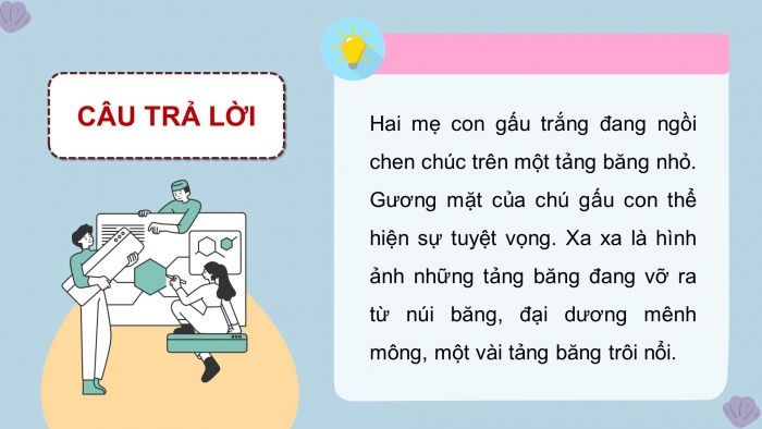 Giáo án điện tử Tiếng Việt 4 kết nối Bài 27 Đọc: Băng tan