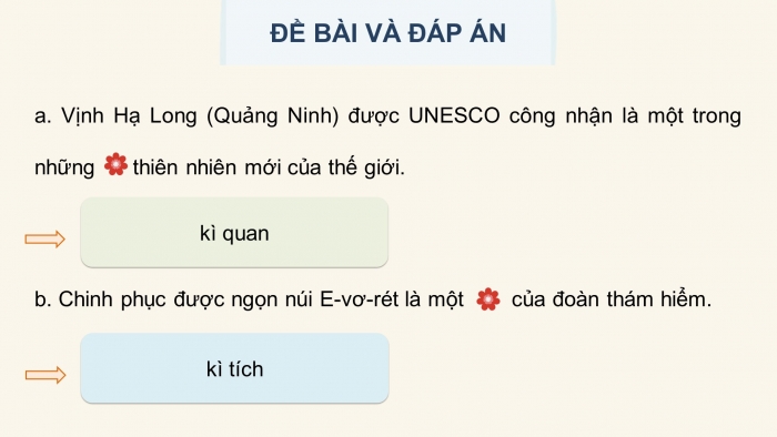 Giáo án điện tử Tiếng Việt 4 kết nối Bài 27 Luyện từ và câu: Luyện tập lựa chọn từ ngữ