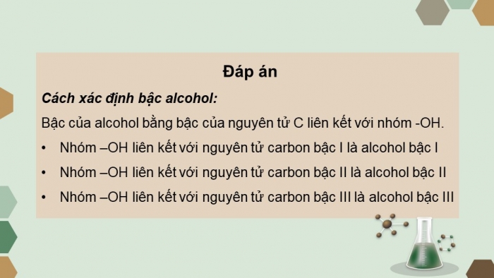 Giáo án điện tử Hoá học 11 chân trời bài 16: Alcohol (P1)