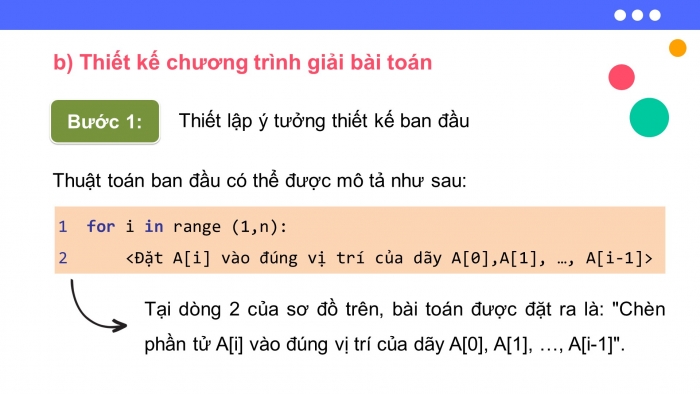 Giáo án điện tử Khoa học máy tính 11 kết nối Bài 26: Phương pháp làm mịn dần trong thiết kế chương trình