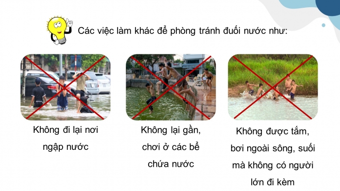 Giáo án điện tử Khoa học 4 kết nối Bài 27: Phòng tránh đuối nước 