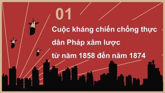 Giáo án điện tử Lịch sử 8 kết nối Bài 17 Cuộc kháng chiến chống thực dân Pháp xâm lược từ năm 1858 đến năm 1884 (P1)