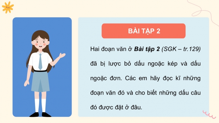 Giáo án điện tử Tiếng Việt 4 kết nối Bài 29 Luyện từ và câu: Luyện tập về dấu câu