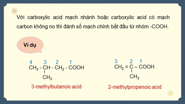 Giáo án điện tử Hoá học 11 cánh diều Bài 19: Carboxylic acid