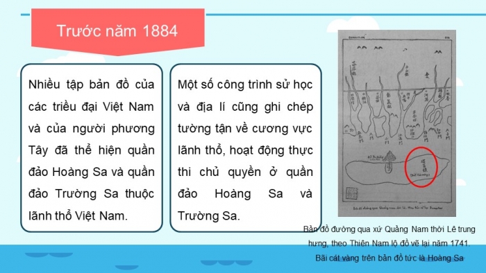 Giáo án điện tử Lịch sử 11 kết nối Bài 13: Việt Nam và Biển Đông (P2)