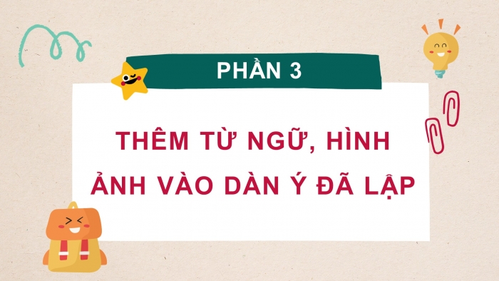 Giáo án điện tử Tiếng Việt 4 chân trời CĐ 7 Bài 3 Viết: Lập dàn ý cho bài văn miêu tả con vật