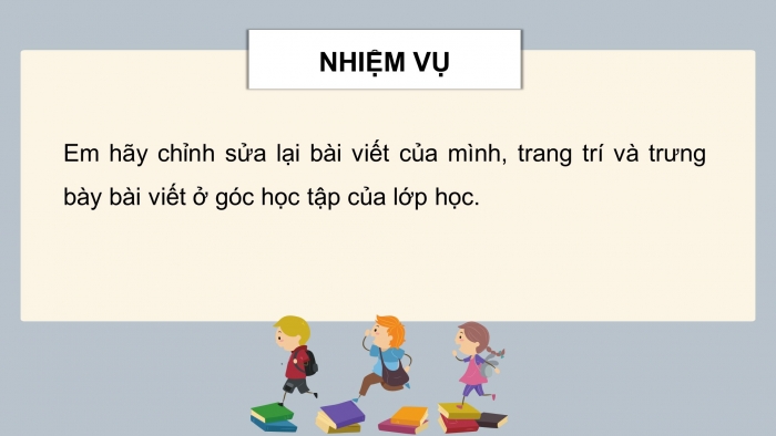 Giáo án điện tử Tiếng Việt 4 chân trời CĐ 8 Bài 6 Viết: Trả bài văn miêu tả con vật