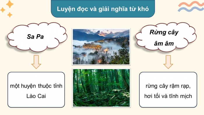 Giáo án điện tử Tiếng Việt 4 kết nối Bài 23 Đọc: Đường đi Sa Pa