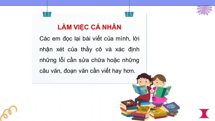 Giáo án điện tử Tiếng Việt 4 kết nối Bài 24 Viết: Trả bài văn miêu tả cây cối