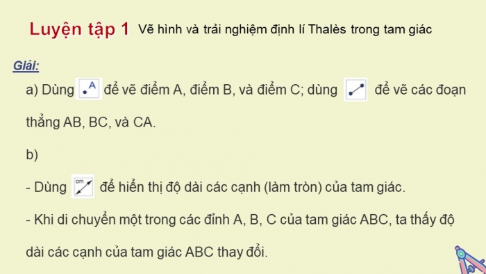 Giáo án điện tử Toán 8 cánh diều: Thực hành một số phần mềm