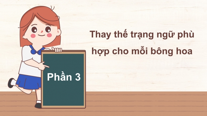 Giáo án điện tử Tiếng Việt 4 chân trời CĐ 8 Bài 1 Luyện từ và câu: Trạng ngữ chỉ mục đích, nguyên nhân